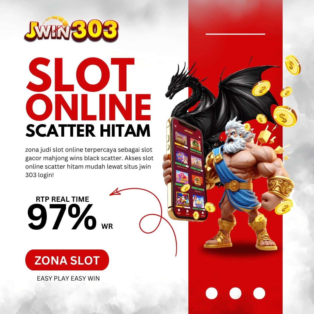 Jwin303: Zona Judi Slot Online Terpercaya dengan Scatter Hitam Paling Gacor